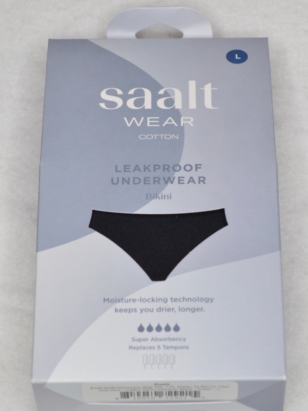 Saalt Super Absorbency Bikini Super Soft Modal Comfort Leak Proof Women Period